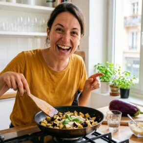 Soonnight - Fini les aubergines qui boivent l'huile à la poêle : cette recette express en 10 minutes change tout cet été