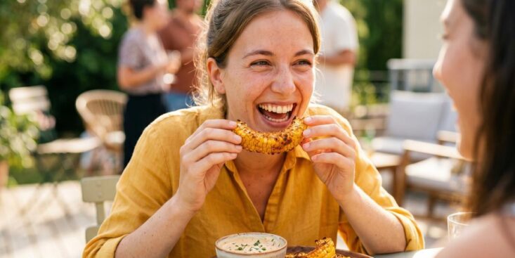 Soonnight - Fini les apéros classiques : ces ribs de maïs croustillants au four vont surprendre tous vos invités cet été