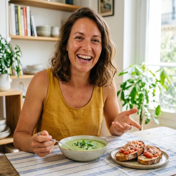Soonnight - Ce gaspacho sans cuisson cache un ingrédient surprise qui lui apporte 30g de protéines par personne