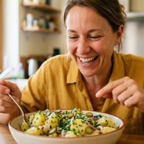 Soonnight - Fini la mayonnaise dans la salade de pommes de terre : cette sauce moutarde-citron change tout cet été