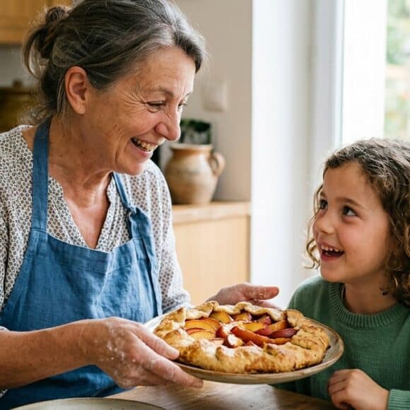 « Ma nouvelle passion du moment » : la recette de tarte rustique aux nectarines d'Hervé qui plaira de 7 à 77 ans