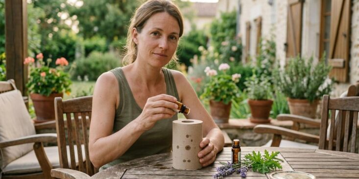 SoonNight - Fini les moustiques le soir sur la terrasse grâce à ce diffuseur maison à moins de 1 euro