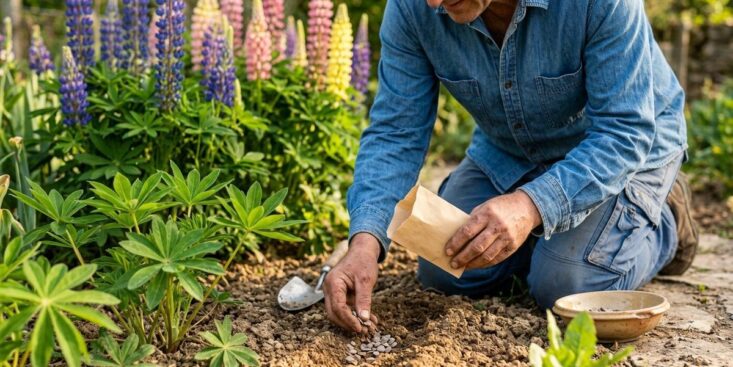 SoonNight - «C'est jamais trop tard» : ce jardinier explique pourquoi semer des graines de lupin cet été est une excellente idée
