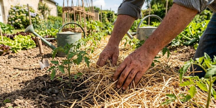 SoonNight - Fini les mauvaises herbes et les arrosages quotidiens au potager grâce à ce geste simple cet été