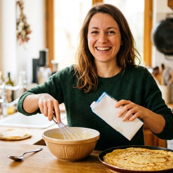 SoonNight - Recette crêpes sans œufs notée 4,7/5 : l'ingrédient surprise à ajouter pour les rendre encore plus moelleuses