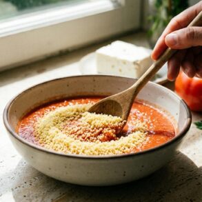 Soonnight - « Zéro préparation, zéro cuisson » : la recette d'été au gaspacho qui remplace l'eau dans le taboulé
