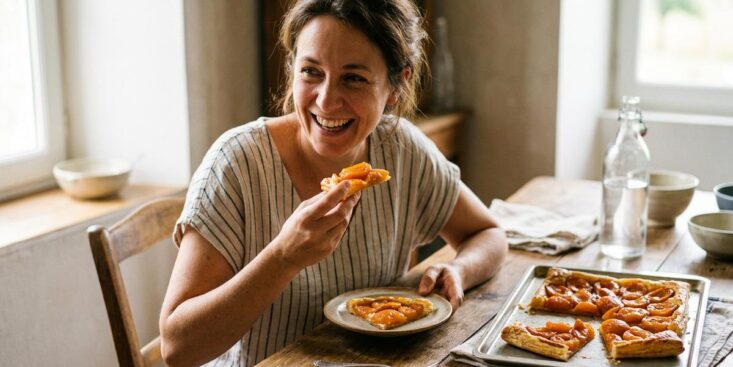 Soonnight - Tarte fine aux abricots caramélisés : trois ingrédients suffisent pour un dessert d'été bluffant