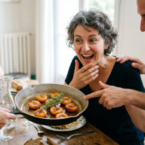 SoonNight - « C'est quoi ce truc ? » : mes abricots poêlés 5 minutes avec ce brin d'herbe ont bluffé toute la tablée