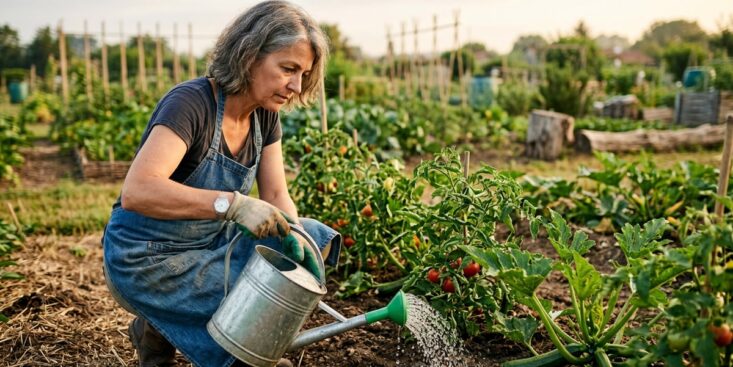 SoonNight - Arroser ses plantes avant 7 heures change tout pendant la canicule : le créneau exact qui sauve le potager