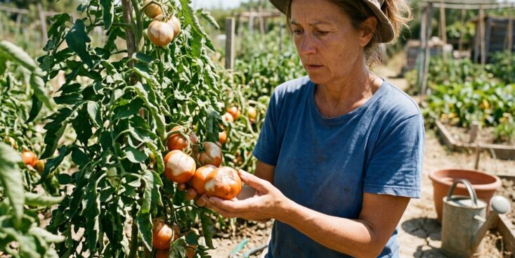 SoonNight - Cette erreur de taille en pleine canicule expose vos tomates au coup de soleil et ruine la récolte