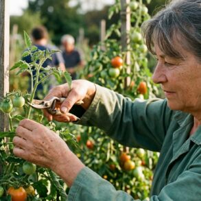 SoonNight - Ce geste de taille en fin d'été double la maturation des tomates avant les premières gelées