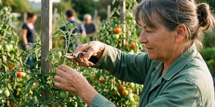 SoonNight - Ce geste de taille en fin d'été double la maturation des tomates avant les premières gelées