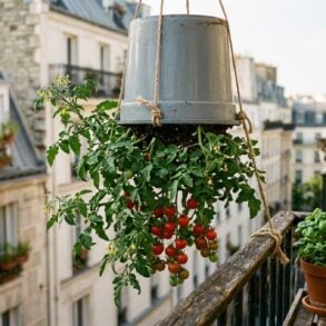 SoonNight - « J'ai planté mes tomates à l'envers pour tester » : ce que ce seau suspendu change vraiment sur un balcon