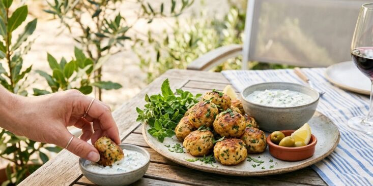 SoonNight - Ces keftedes grecques à la menthe et origan, la recette facile qui transforme la table en vraie taverne d'été