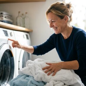 SoonNight - J'ai active ce bouton oublie sur ma machine et mon linge est redevenu doux sans une goutte d'adoucissant