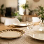SoonNight - Ces nouvelles assiettes Action à 3,99€ avec motif léopard ou rayures dorées modernisent la table pour trois fois rien