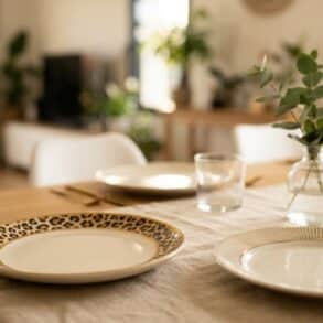 SoonNight - Ces nouvelles assiettes Action à 3,99€ avec motif léopard ou rayures dorées modernisent la table pour trois fois rien