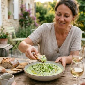 SoonNight - Ce dip de courgettes à la menthe et fromage frais sauve l'apéro quand la chaleur retombe