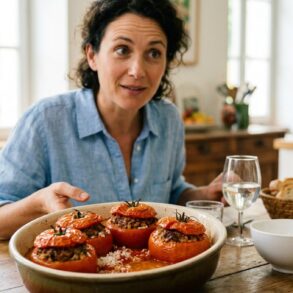 SoonNight - J'ai glissé trois cuillères de riz cru sous mes tomates farcies : cette recette d'été a bluffé mes invités