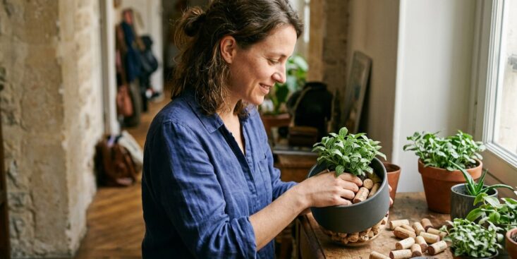 SoonNight - J'ai récupéré 12 bouchons après mes apéros d'été : mes plantes n'ont jamais été aussi belles