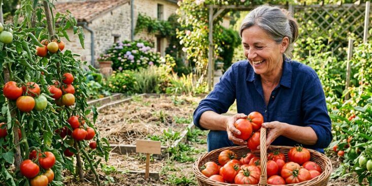 SoonNight - J'ai replanté mes tomates au même endroit pendant des années : ce simple déplacement a fait bondir ma récolte de 40%