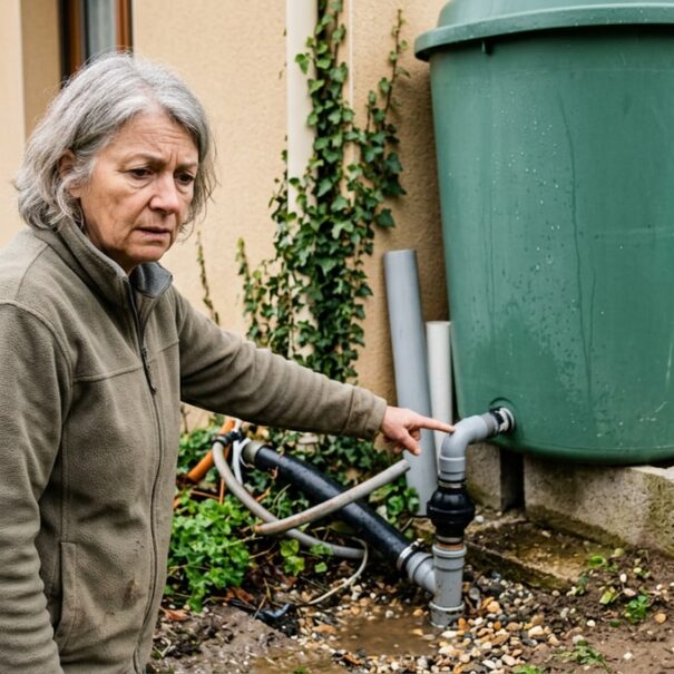 SoonNight - Cette erreur d'installation d'une cuve d'eau de pluie peut vous coûter très cher, la loi française est formelle