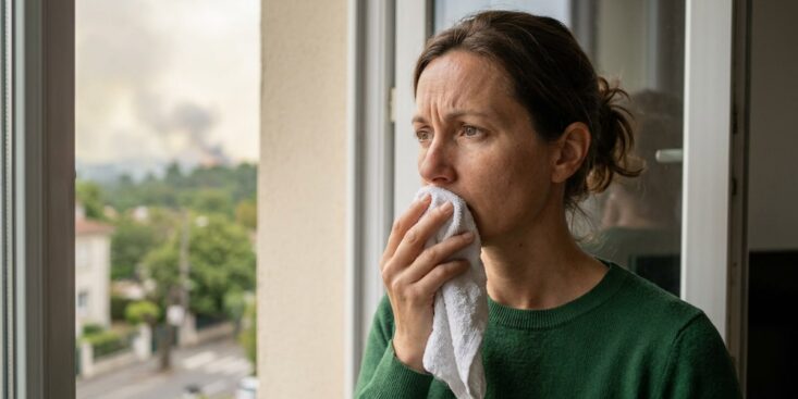 SoonNight - « C'est une mesure d'appoint seulement » : ce médecin tranche sur la serviette humide pour se protéger des fumées des feux