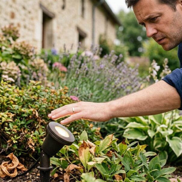 SoonNight - Ces spots de jardin peuvent mettre le feu aux massifs cet été si vous zappez ce test de la main