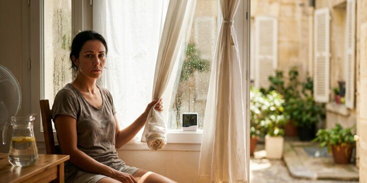 SoonNight - J'ai accroché un drap mouillé devant ma fenêtre pendant la canicule : pourquoi je transpirais deux fois plus