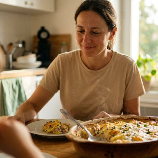SoonNight - Ce gratin de thon aux pommes de terre sauve les soirs d'été où l'on veut du réconfort sans passer une heure en cuisine