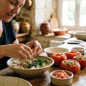 SoonNight - « Règle numéro 2, la mie de pain » : les 3 secrets de Laurent Mariotte pour des tomates farcies inratables
