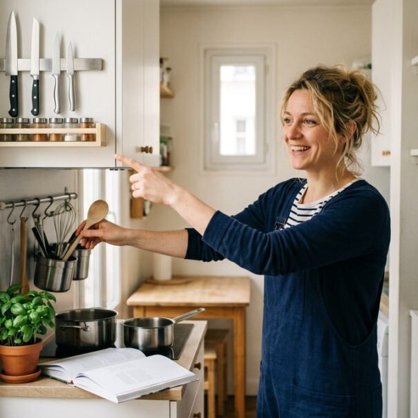 SoonNight - Une experte IKEA dévoile 4 astuces quasi gratuites pour agrandir une petite cuisine