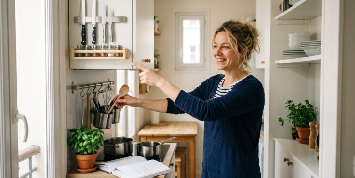 SoonNight - Une experte IKEA dévoile 4 astuces quasi gratuites pour agrandir une petite cuisine