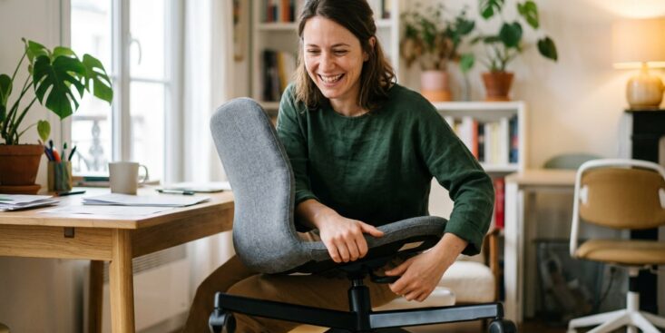 SoonNight - Cette chaise de bureau Ikea pivotante et réglable passe sous les 30 euros
