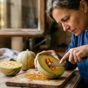 SoonNight - Ce geste tout bête à la découpe garde votre melon frais 3 jours au frigo