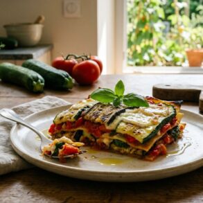SoonNight - Ces lasagnes d'été remplacent les pâtes par un légume du potager fondant