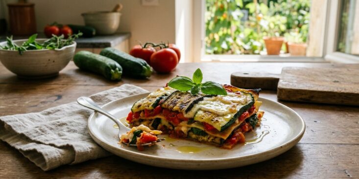 SoonNight - Ces lasagnes d'été remplacent les pâtes par un légume du potager fondant