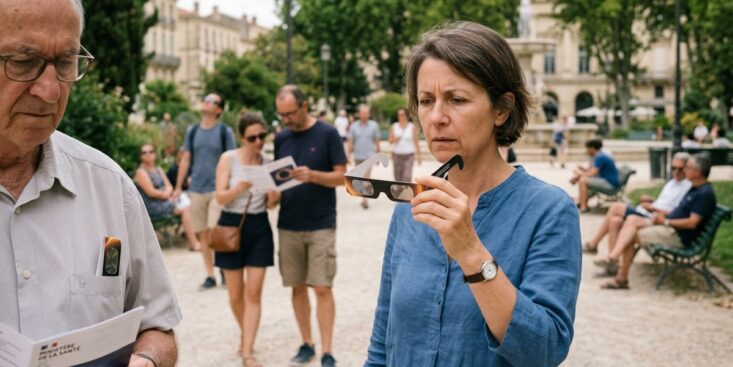 SoonNight - Éclipse solaire du 12 août : le ministère de la Santé alerte sur les lunettes
