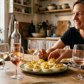 SoonNight - Ces œufs mimosa sans huile gardent leur tenue même quand l'apéro s'éternise