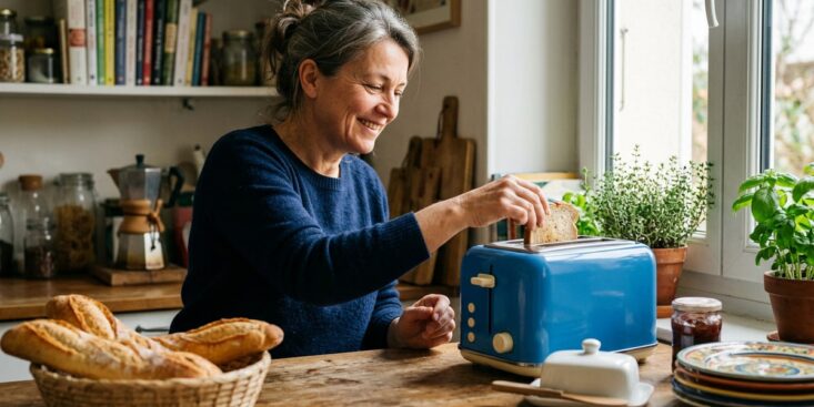 SoonNight - Cette collection rétro Lidl relooke la cuisine avec un grille-pain à 19,99€