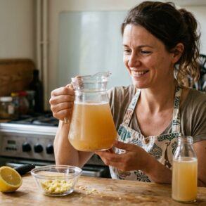 SoonNight - Ma ginger beer maison est prête en 2 jours avec 100 g de gingembre et un citron