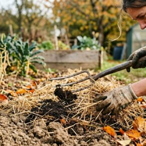SoonNight - Bêcher son potager en automne épuise la terre : le geste des maraîchers à copier