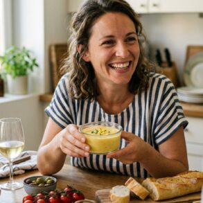 SoonNight - Ce velouté glacé au maïs vole la vedette aux tomates pour un apéro parfait