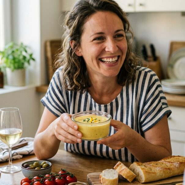 SoonNight - Ce velouté glacé au maïs vole la vedette aux tomates pour un apéro parfait