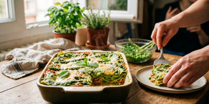 SoonNight - Ces lasagnes de printemps changent tout grâce à une béchamel qu'on n'ose jamais tenter