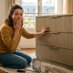 SoonNight - Elle transforme sa commode IKEA à 335 $ en copie d'un modèle designer à 35 000 $