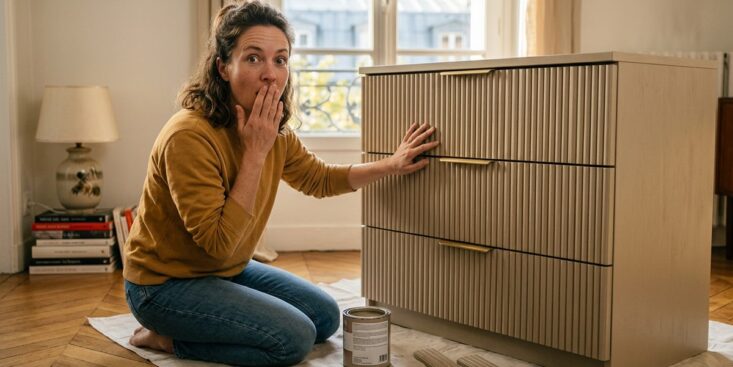 SoonNight - Elle transforme sa commode IKEA à 335 $ en copie d'un modèle designer à 35 000 $