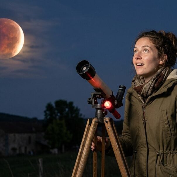 SoonNight - Éclipse lunaire du 28 août : la Lune deviendra rouge à 96% avant l'aube
