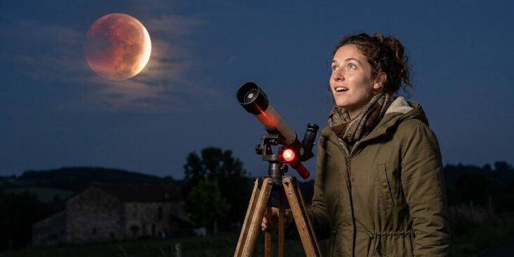 SoonNight - Éclipse lunaire du 28 août : la Lune deviendra rouge à 96% avant l'aube