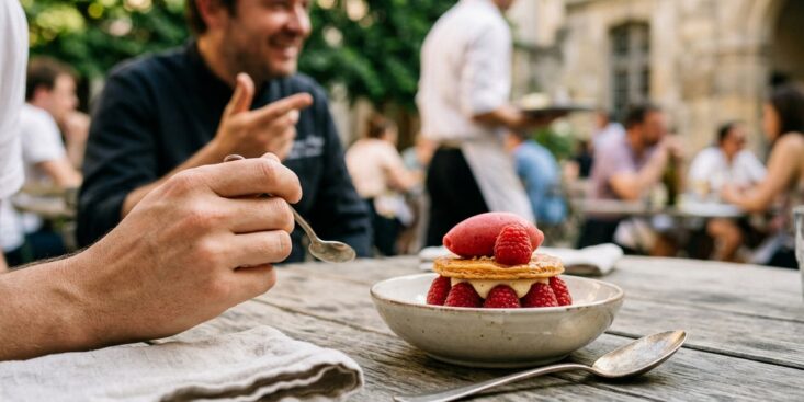 SoonNight - Jean-François Piège signe le dessert aux framboises parfait pour finir l'été